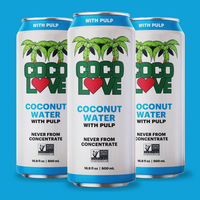 12pk CocoLove Coconut Water With Pulp